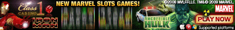 Class 1 Casino has all of the new Marvel Slot Games available for play in Rands