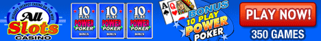 Play Power Poker at All Slots Casino
