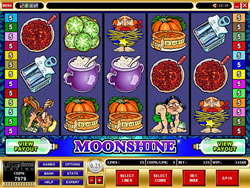 Visit All Jackpots to play Moonshine Video Slot